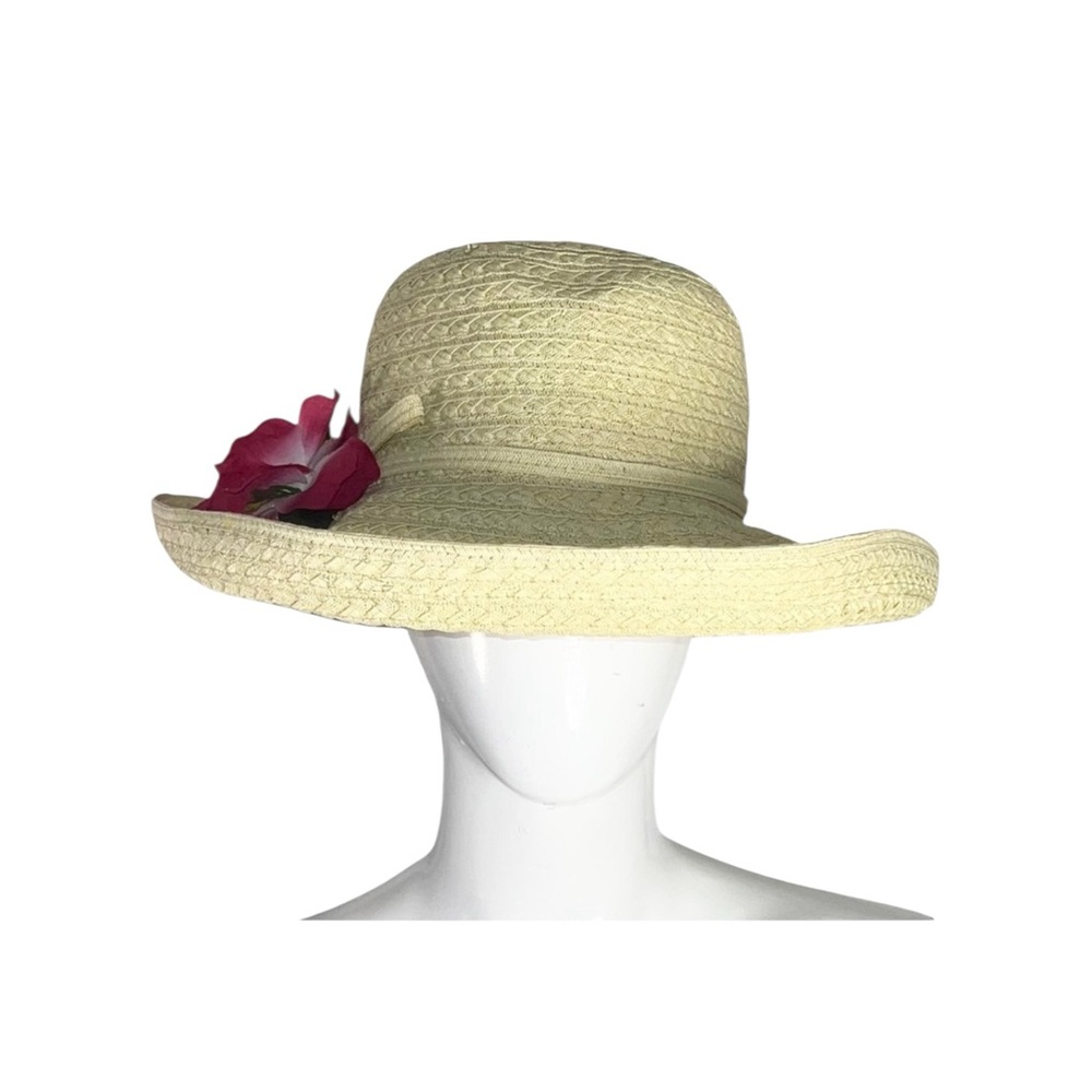 Crazy Horse A Liz Claiborne Company Kettle Brim Sun Yellow Hat